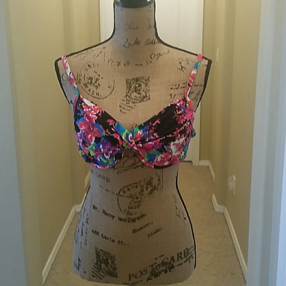 2 Multi  Color  Bikini  Tops